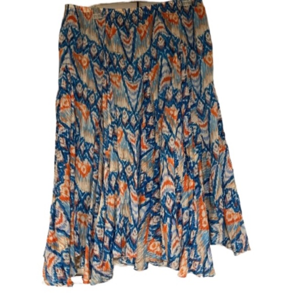EUC Reba Multicolor Skirt Size XL - Picture 5 of 13